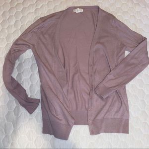 Lavender Purple Cardigan